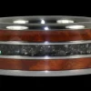 Big Kahuna Black Pearl Titanium Ring