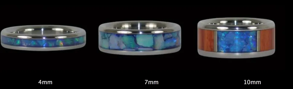 Big Kahuna Titanium Ring With Lapis