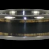 Black Ebony Titanium Ring Band