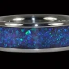 Black Lab Opal Titanium Ring