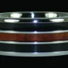Black Wood And Koa Big Kahuna Ring