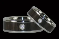 Blackwood Diamond Titanium Ring