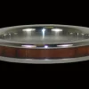 Dark Koa Narrow Hawaii Titanium Ring