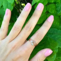 Fancy Pink Diamond Ring