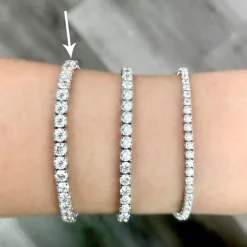 18K Gold Diamond Tennis Bracelet