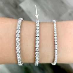 18K Gold Diamond Tennis Bracelet