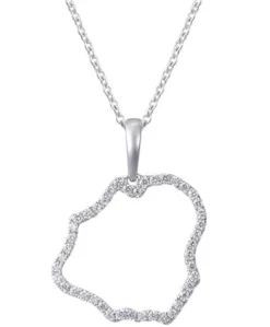 14K "Kauai" Pendant With 43 Diamonds