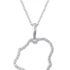 14K "Kauai" Pendant With 43 Diamonds