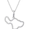 14K "Maui" Pendant With 44 Diamonds