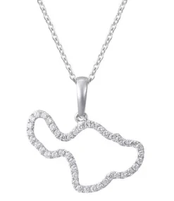 14K "Maui" Pendant With 44 Diamonds