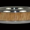 Mango Wood Titanium Ring Band