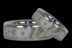 Sea Shell Titanium Ring