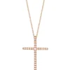 Signature Diamond Cross Necklace (3 Sizes)