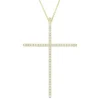 Signature Diamond Cross Necklace (Large)