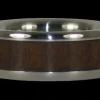 Walnut Titanium Ring Band